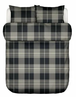 Marc O'Polo Flanell-Bettwäsche schwarz