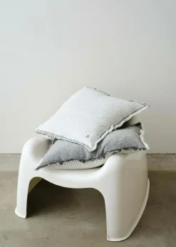 Marc O`Polo Marc O'Polo-Leinen-Dekokissen grau