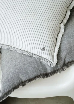 Marc O`Polo Marc O'Polo-Leinen-Dekokissen grau