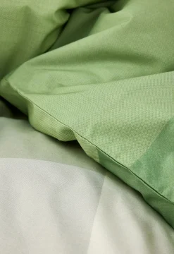 Marc O`Polo Marc O'Polo-Perkal-Kissenbezug grün