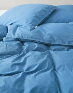 Marc O`Polo Marc O'Polo-Renf.-Bettwäsche blau