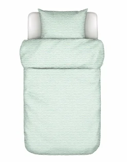 Marc O`Polo Marc O'Polo-Satin-Bettwäsche blau