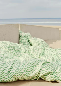 Marc O`Polo Marc O'Polo-Satin-Bettwäsche grün