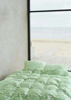 Marc O`Polo Marc O'Polo-Satin-Bettwäsche grün