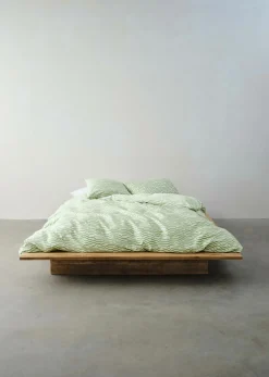 Marc O`Polo Marc O'Polo-Satin-Bettwäsche grün