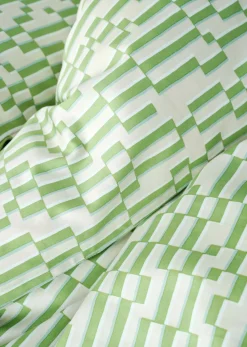 Marc O`Polo Marc O'Polo-Satin-Bettwäsche grün