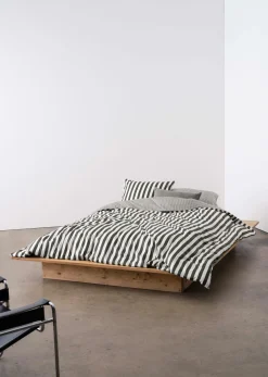 Marc O`Polo Marc O'Polo-Satin-Kissenbezug grau