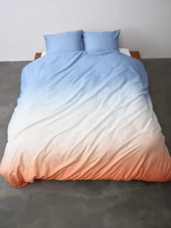 Marc O'Polo Satin-Bettwäsche blau