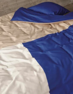 Marc O'Polo Satin-Bettwäsche blau