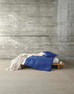 Marc O'Polo Satin-Bettwäsche blau