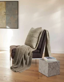 Marc O'Polo Zierkissen brown braun