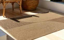 Medipa In- und Outdoor-Webteppich beigebraun