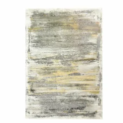 Medipa Moderner Webteppich grau