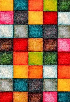 Medipa Moderner Webteppich mehrfarbig