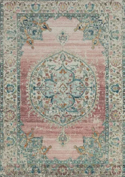 Medipa Webteppich Outdoor geeignet mehrfarbigpink