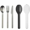 Mepal Besteckset 3tlg schwarz