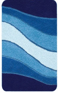 Meusch Badteppich blau