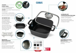 M&K by Elo Multifunktionstopf schwarz