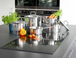 M&K by Elo Topfset 5tlg. silberfarben