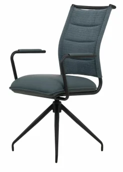 MONDO Armlehnenstuhl blaugrau