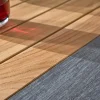 MONDO Ausziehtisch Keramik/Teak braun