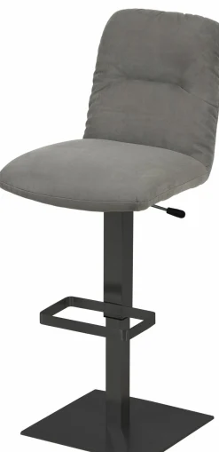 MONDO Barhocker silberfarben