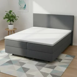 MONDO Boxspringbett blau