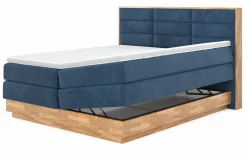 MONDO Boxspringbett blau