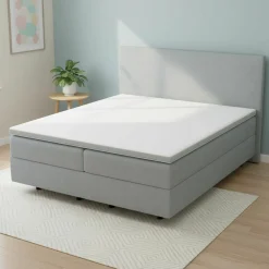 MONDO Boxspringbett blau