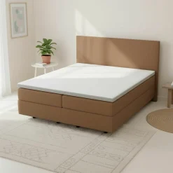 MONDO Boxspringbett goldfarben