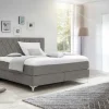 MONDO Boxspringbett grau