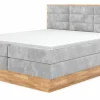 MONDO Boxspringbett grau