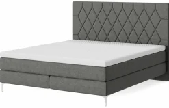 MONDO Boxspringbett grau