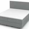 MONDO Boxspringbett grau