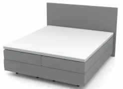 MONDO Boxspringbett grau