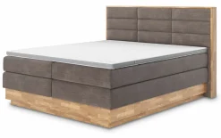 MONDO Boxspringbett grau