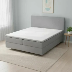 MONDO Boxspringbett grau