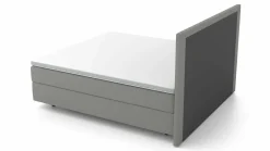MONDO Boxspringbett grau