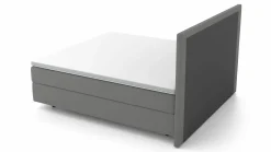 MONDO Boxspringbett grau