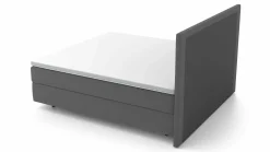 MONDO Boxspringbett grau