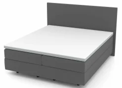 MONDO Boxspringbett grau