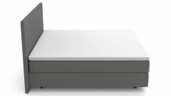 MONDO Boxspringbett grau