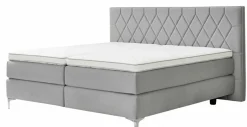 MONDO Boxspringbett grau