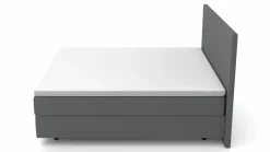 MONDO Boxspringbett grauschwarz