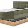 MONDO Boxspringbett grün