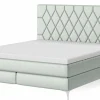 MONDO Boxspringbett grün