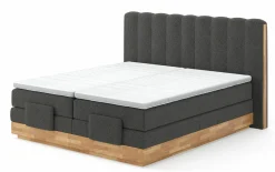 MONDO Boxspringbett m. Motor schwarz
