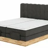 MONDO Boxspringbett m. Motor grau