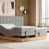 MONDO Boxspringbett m. Motor grau