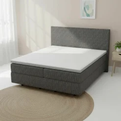 MONDO Boxspringbett schwarz